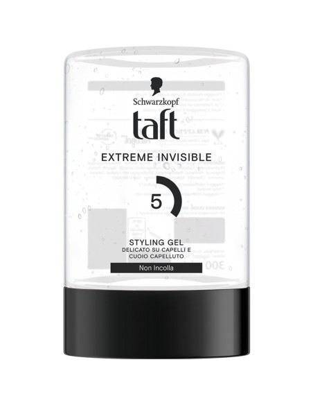 Taft Gel Per Capelli 300ml - 05 Extreme - Extreme Invisible